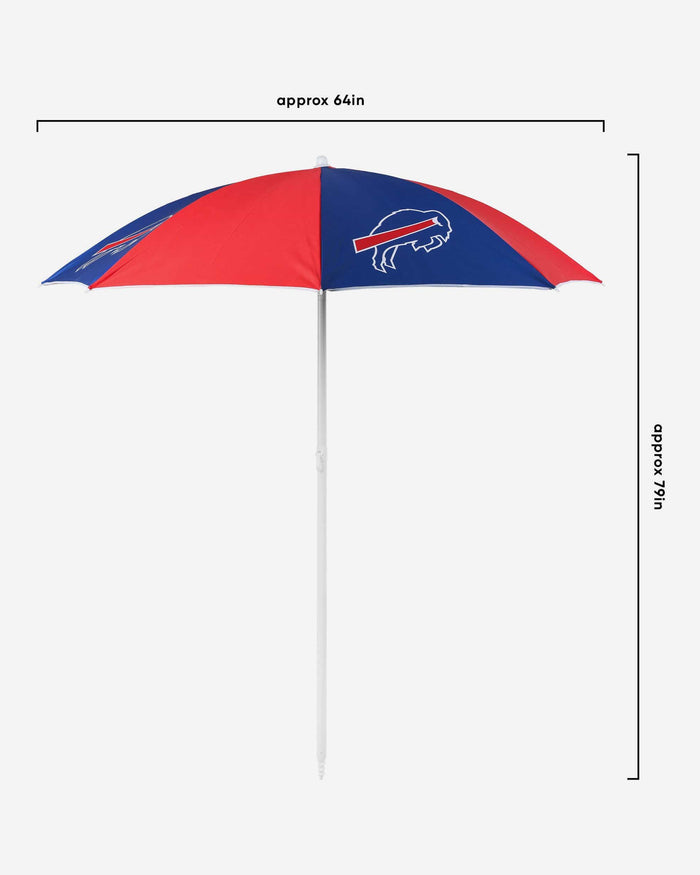 Buffalo Bills Beach Umbrella FOCO - FOCO.com