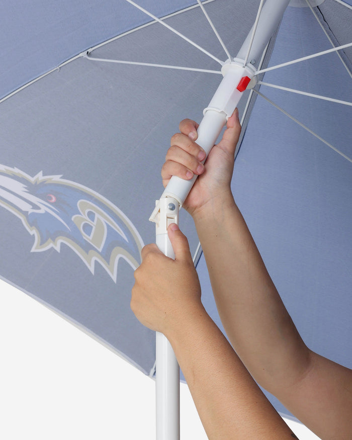 Baltimore Ravens Beach Umbrella FOCO - FOCO.com