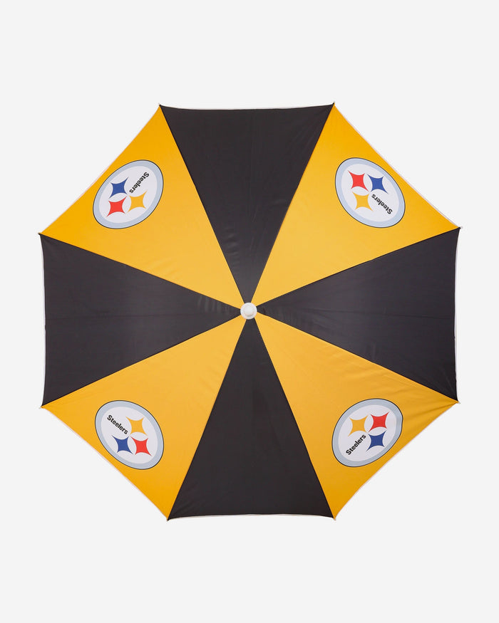 Pittsburgh Steelers Beach Umbrella FOCO - FOCO.com