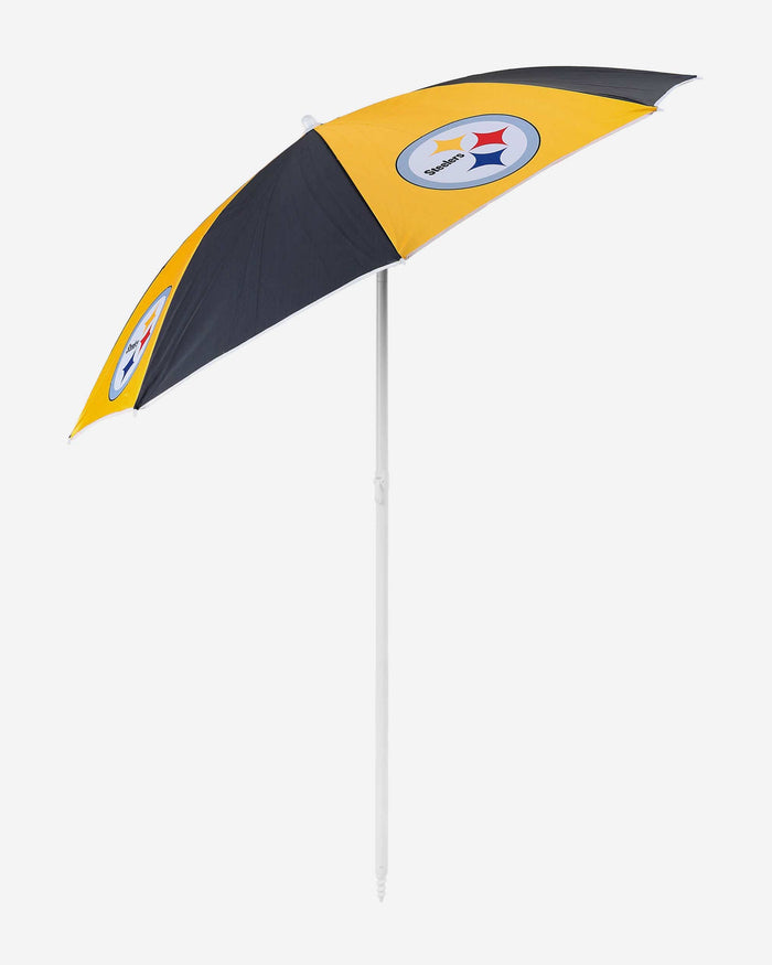 Pittsburgh Steelers Beach Umbrella FOCO - FOCO.com