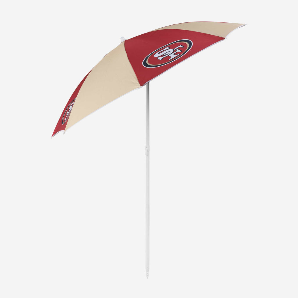 San Francisco 49ers Beach Umbrella FOCO - FOCO.com