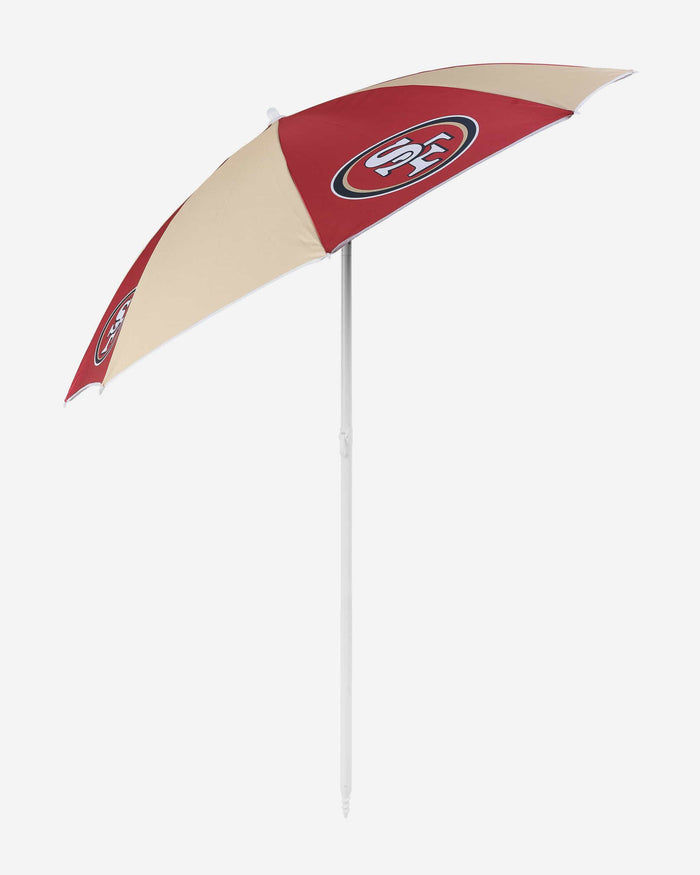 San Francisco 49ers Beach Umbrella FOCO - FOCO.com