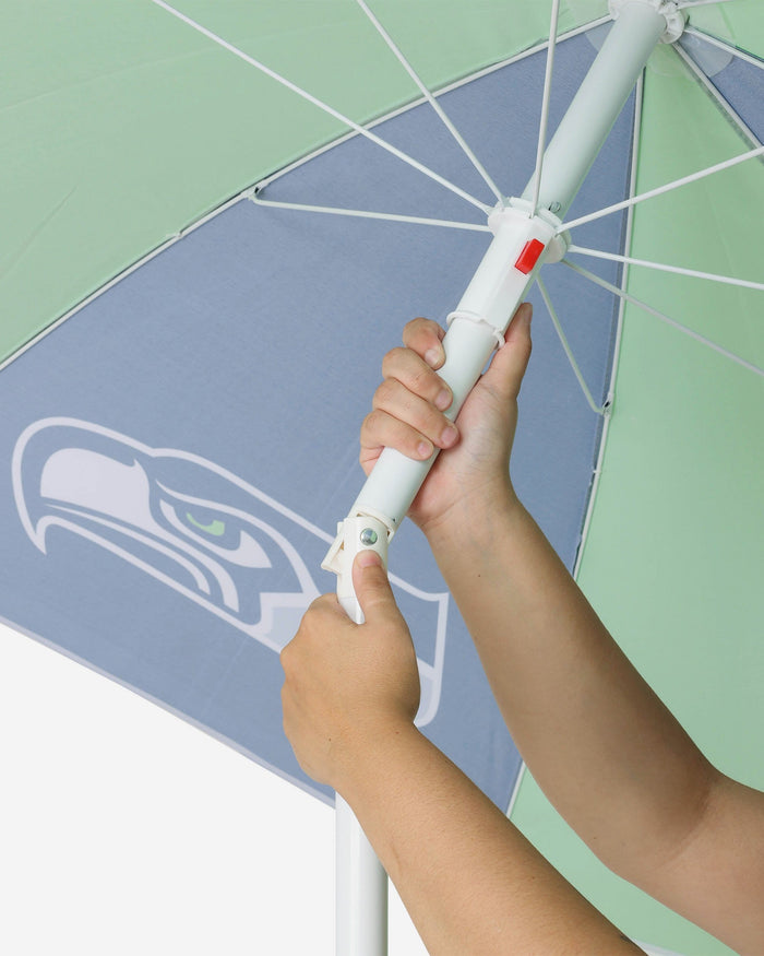 Seattle Seahawks Beach Umbrella FOCO - FOCO.com