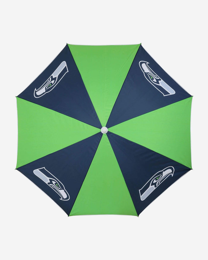 Seattle Seahawks Beach Umbrella FOCO - FOCO.com