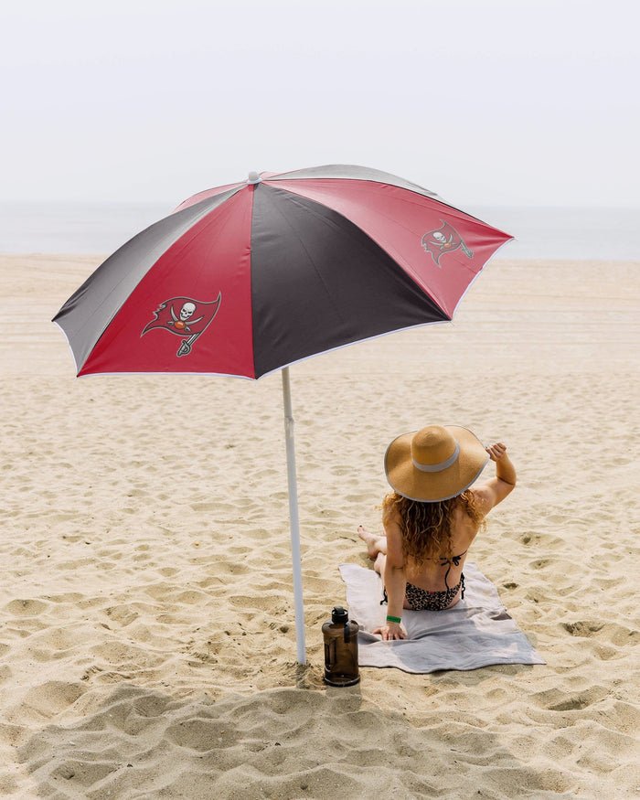 Tampa Bay Buccaneers Beach Umbrella FOCO - FOCO.com