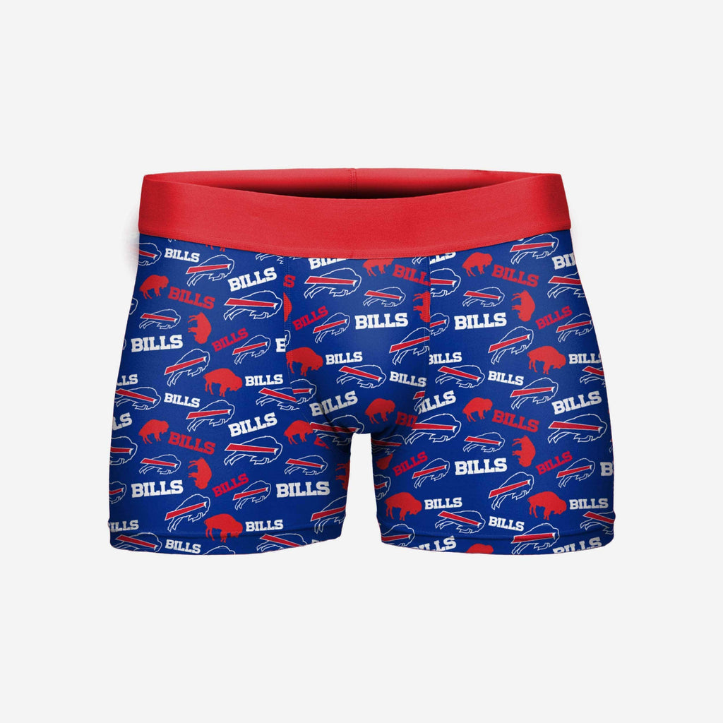 Buffalo Bills Repeat Logo Underwear FOCO M - FOCO.com