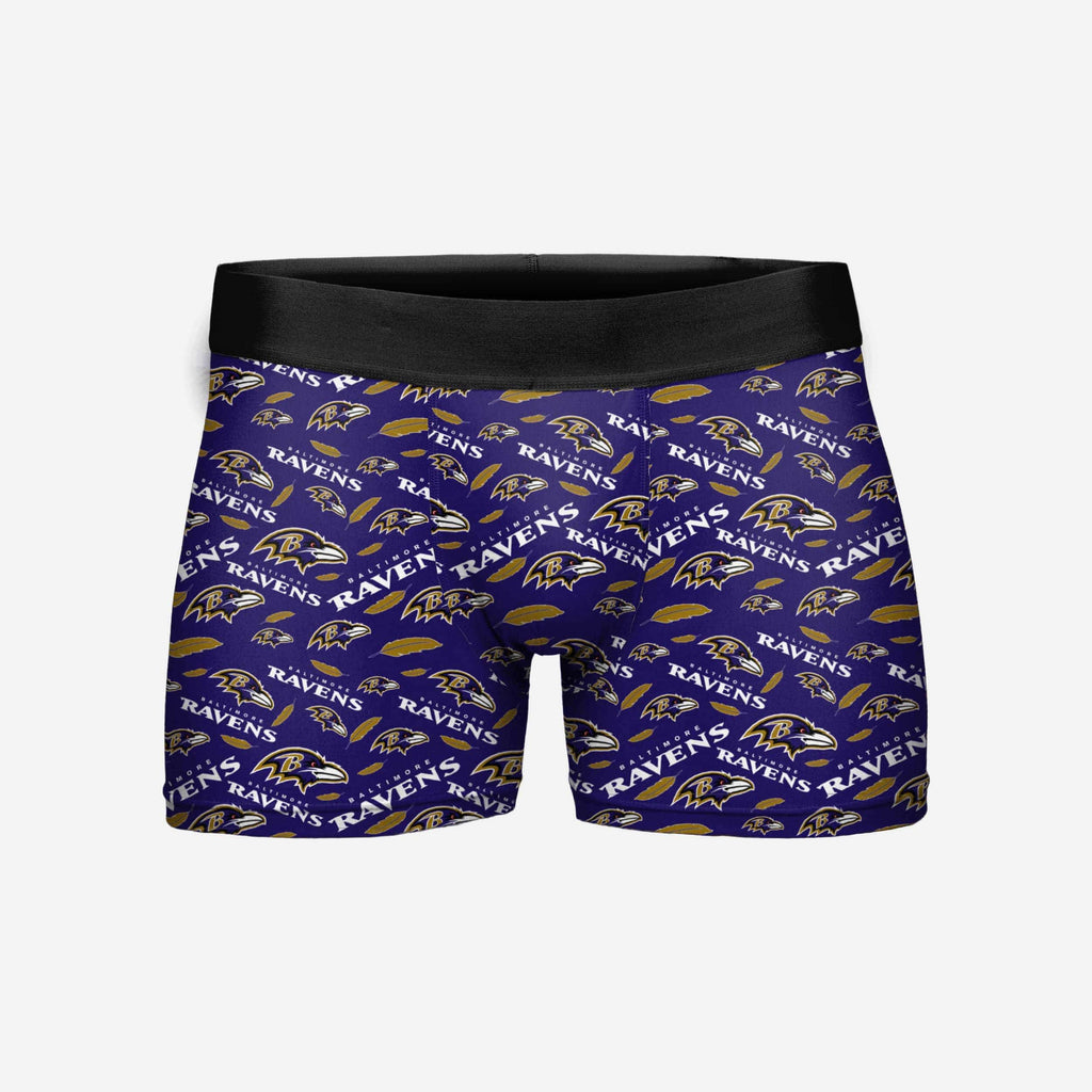 Baltimore Ravens Repeat Logo Underwear FOCO M - FOCO.com