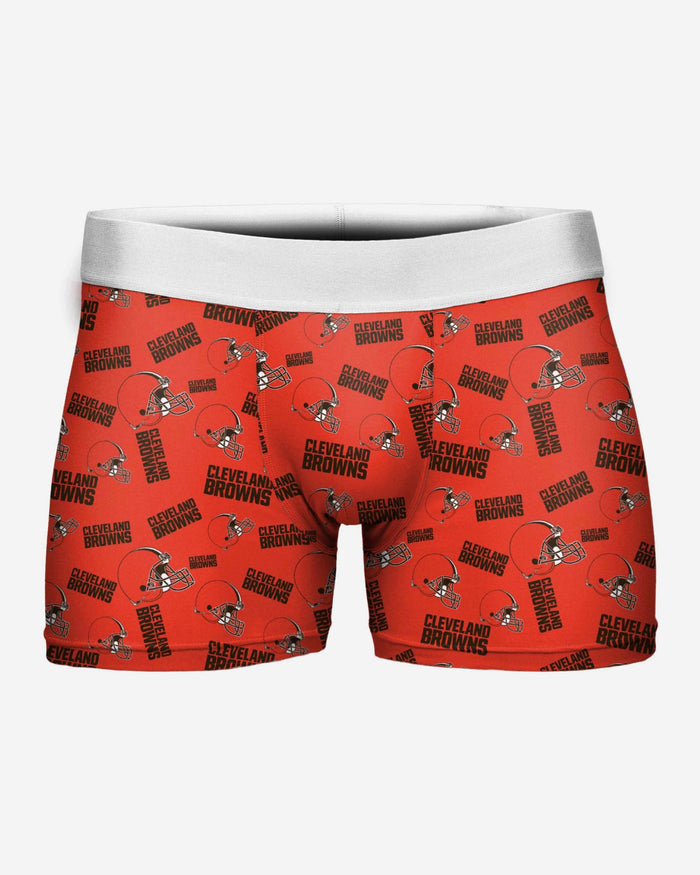 Cleveland Browns Original Repeat Logo Underwear FOCO M - FOCO.com