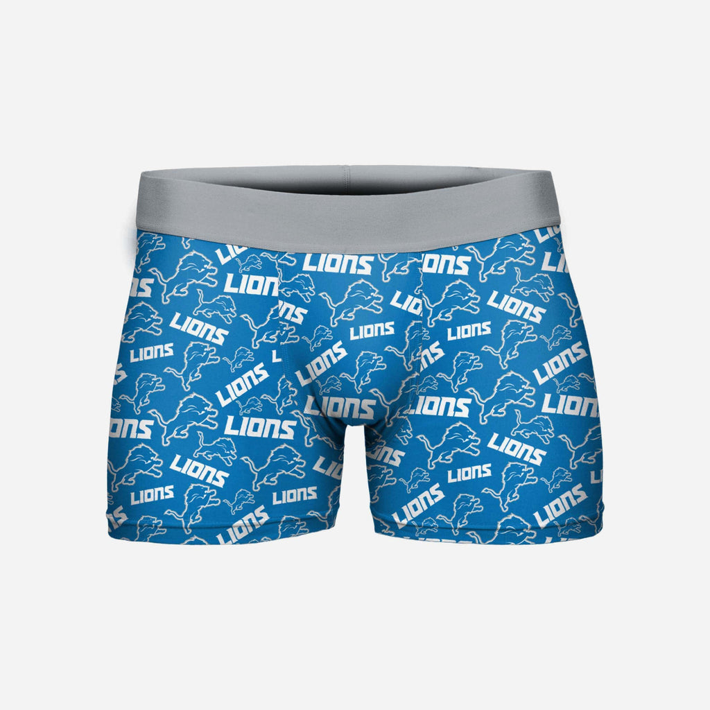 Detroit Lions Repeat Logo Underwear FOCO M - FOCO.com