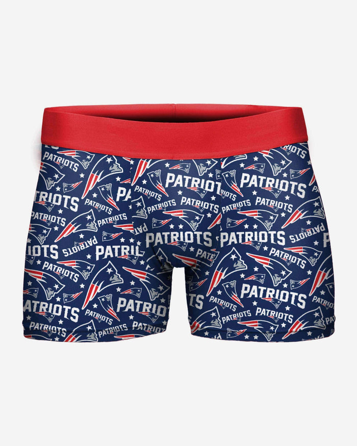 New England Patriots Repeat Logo Underwear FOCO M - FOCO.com