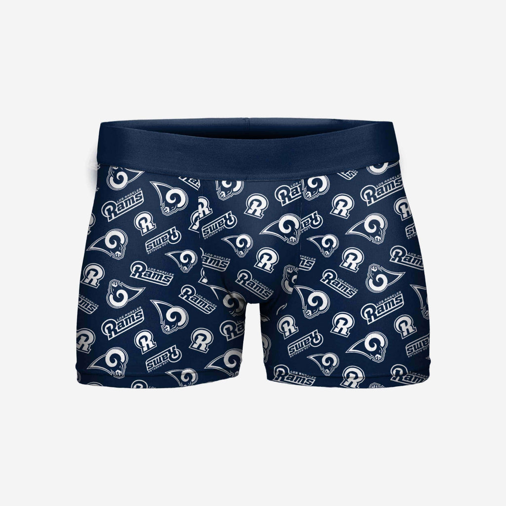 Los Angeles Rams Original Repeat Logo Underwear FOCO M - FOCO.com