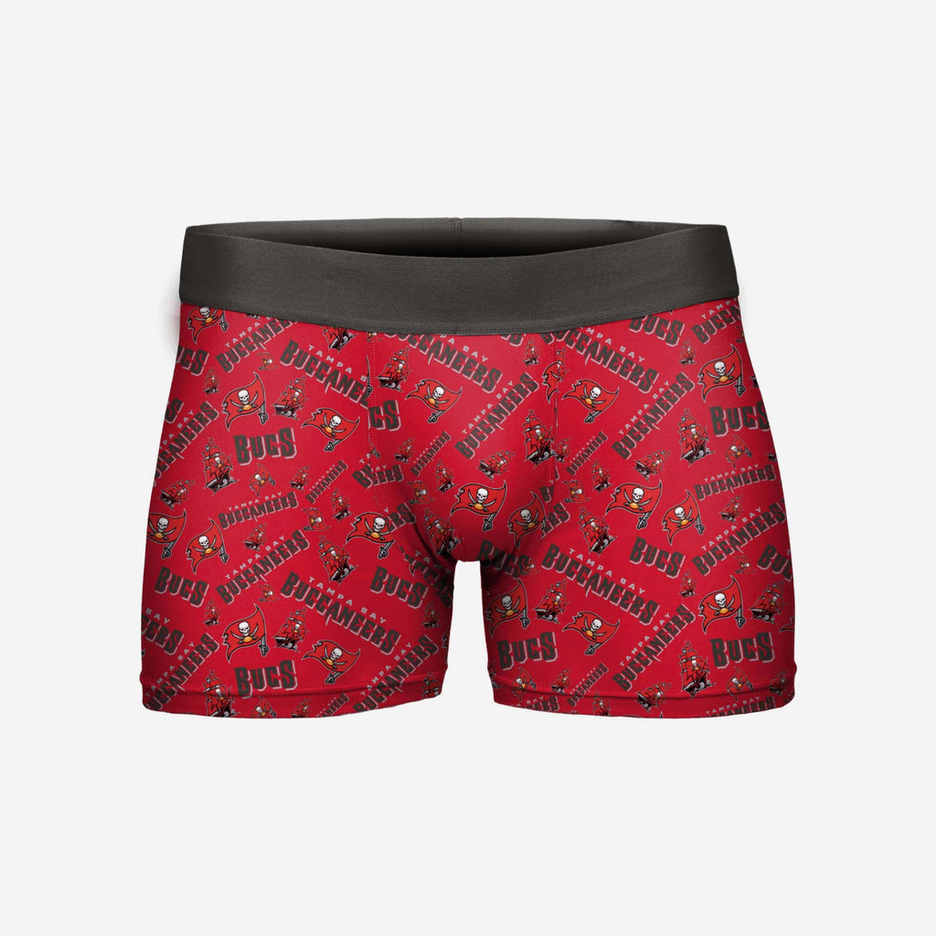 Tampa Bay Buccaneers Repeat Logo Underwear FOCO M - FOCO.com