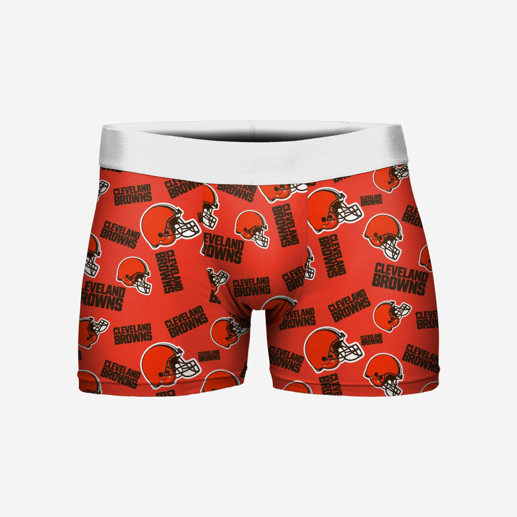 Cleveland Browns Repeat Logo Underwear FOCO S - FOCO.com