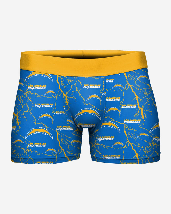 Los Angeles Chargers Repeat Logo Underwear FOCO S - FOCO.com