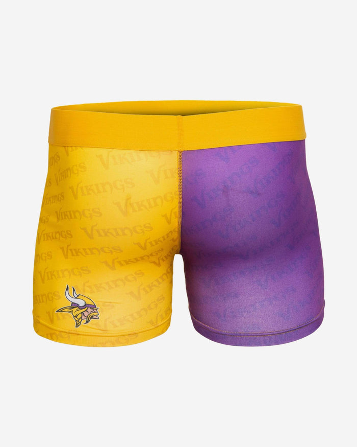 Minnesota Vikings Printed Big Logo Underwear FOCO - FOCO.com