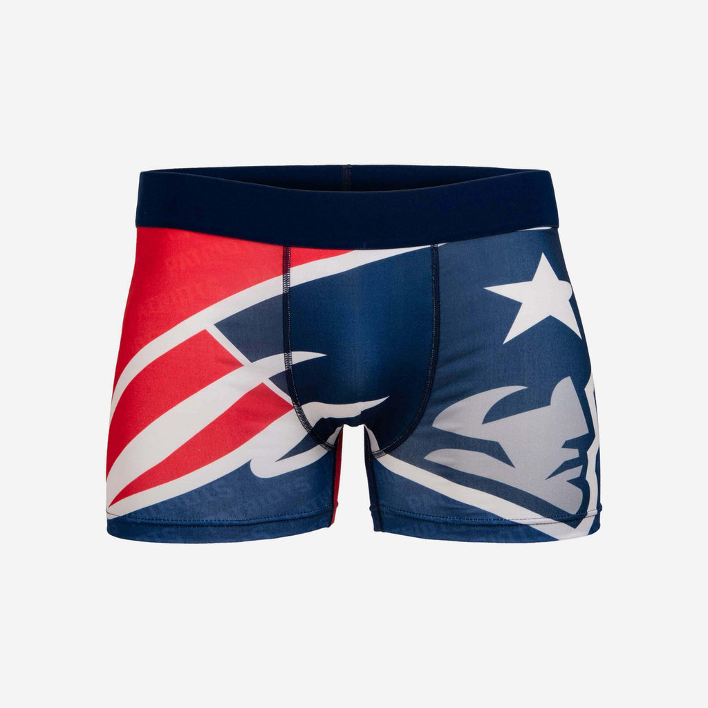 New England Patriots Printed Big Logo Underwear FOCO S - FOCO.com