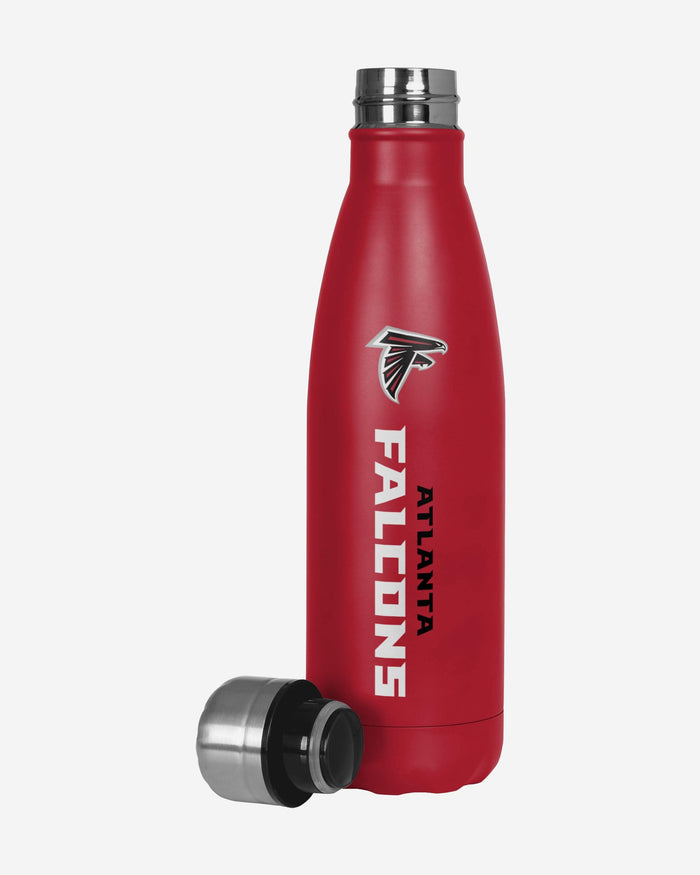 Atlanta Falcons Wordmark Chill Water Bottle FOCO - FOCO.com