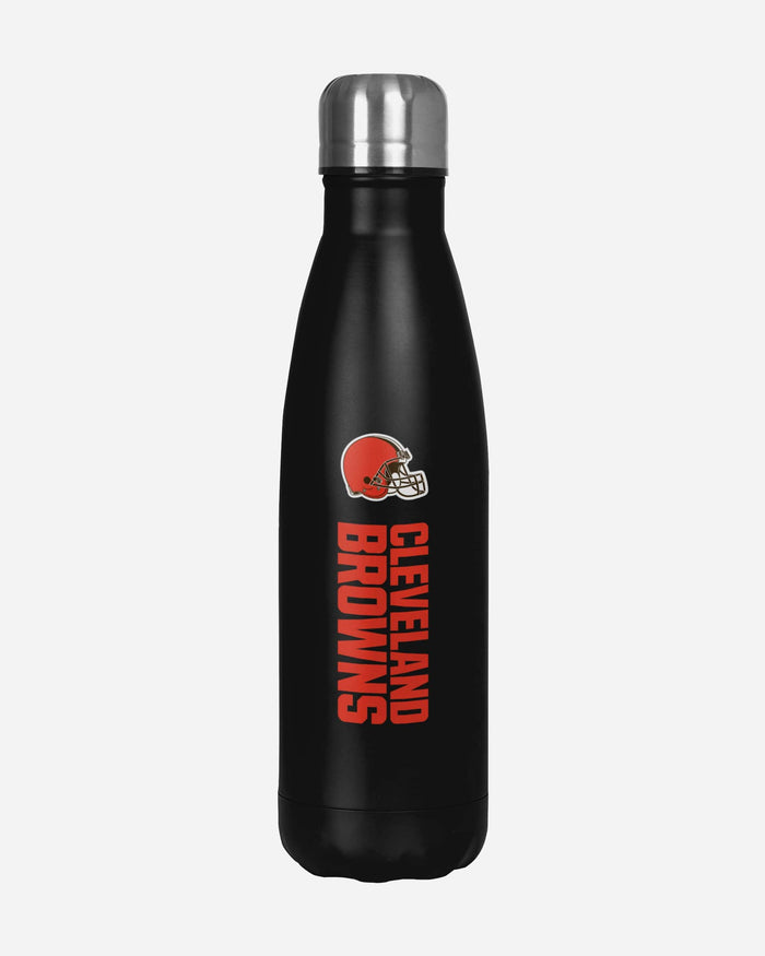 Cleveland Browns Wordmark Chill Water Bottle FOCO - FOCO.com