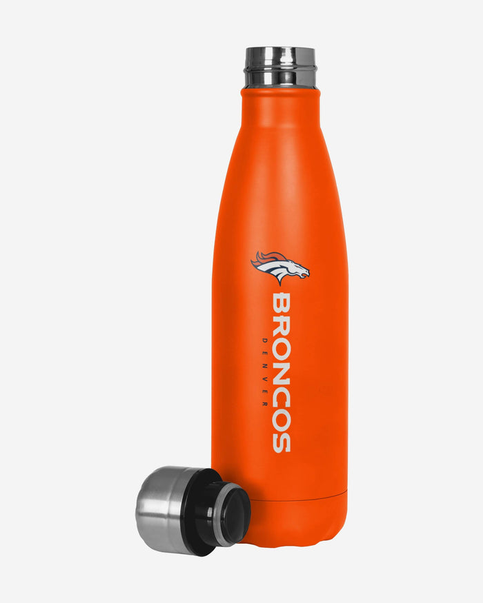 Denver Broncos Wordmark Chill Water Bottle FOCO - FOCO.com