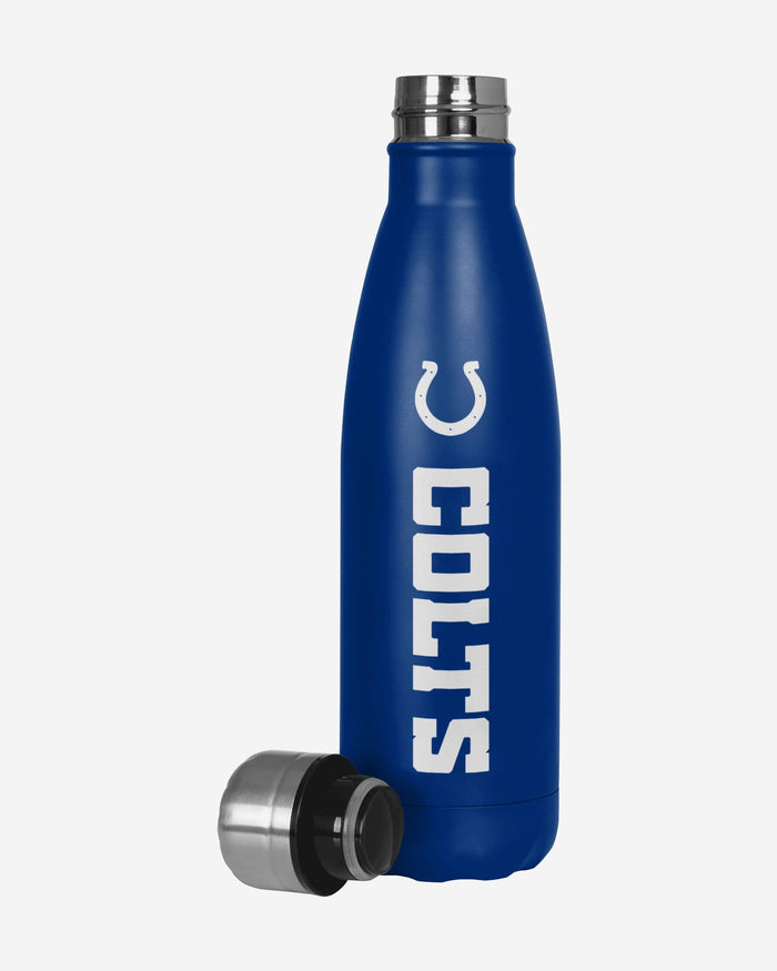 Indianapolis Colts Wordmark Chill Water Bottle FOCO - FOCO.com