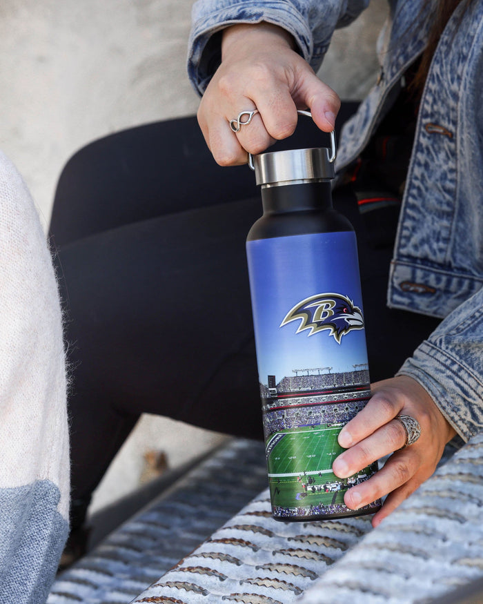 Baltimore Ravens Home Field Hydration 25 oz Bottle FOCO - FOCO.com