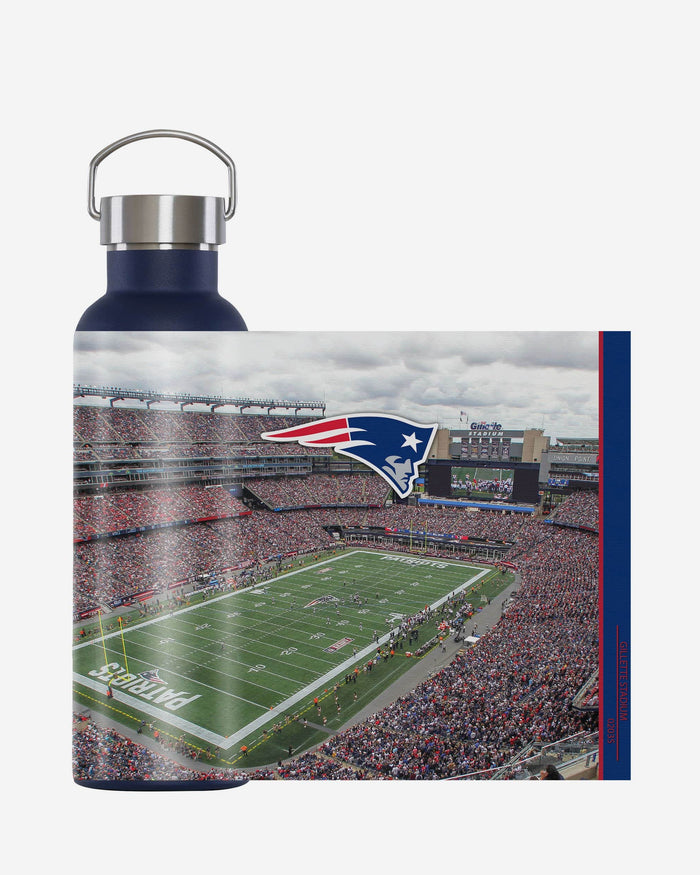 New England Patriots Home Field Hydration 25 oz Bottle FOCO - FOCO.com