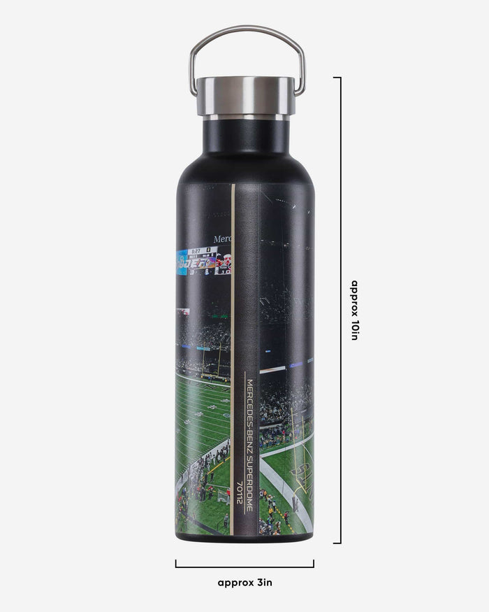 New Orleans Saints Home Field Hydration 25 oz Bottle FOCO - FOCO.com