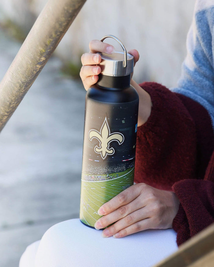 New Orleans Saints Home Field Hydration 25 oz Bottle FOCO - FOCO.com