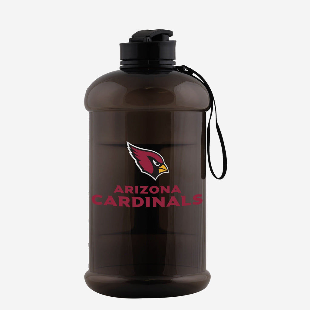 Arizona Cardinals Large Team Color Clear Sports Bottle FOCO - FOCO.com