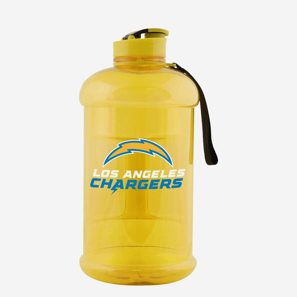 Los Angeles Chargers Large Team Color Clear Sports Bottle FOCO - FOCO.com