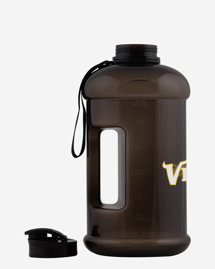 Minnesota Vikings Large Team Color Clear Sports Bottle FOCO - FOCO.com