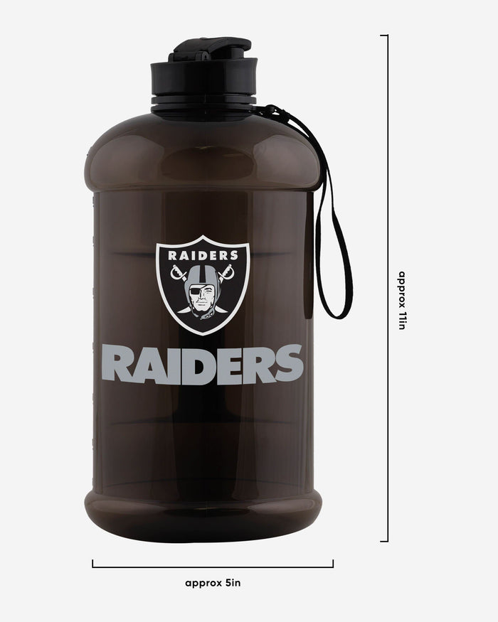 Las Vegas Raiders Large Team Color Clear Sports Bottle FOCO - FOCO.com