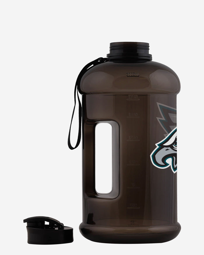 Philadelphia Eagles Large Team Color Clear Sports Bottle FOCO - FOCO.com