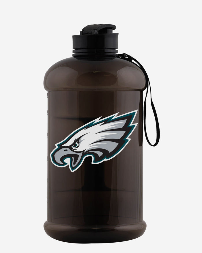 Philadelphia Eagles Large Team Color Clear Sports Bottle FOCO - FOCO.com