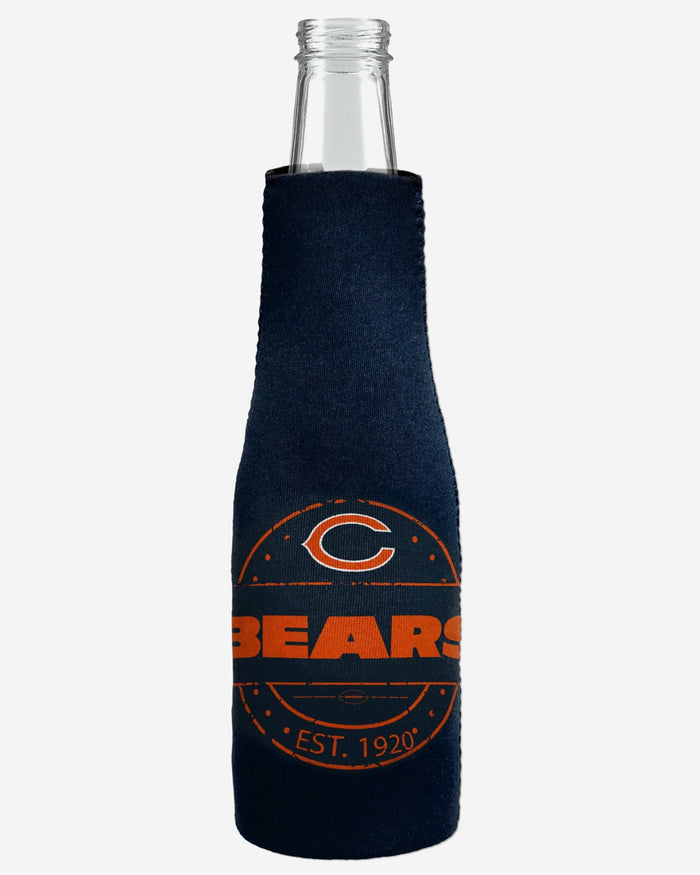 Chicago Bears Insulated Zippered Bottle Holder FOCO - FOCO.com