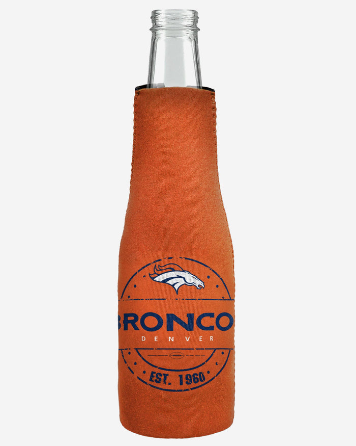 Denver Broncos Insulated Zippered Bottle Holder FOCO - FOCO.com