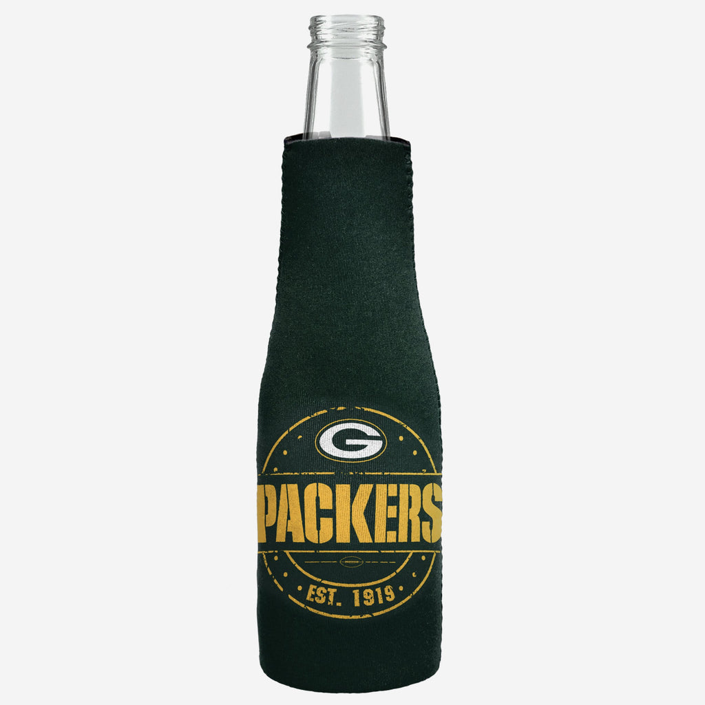 Green Bay Packers Insulated Zippered Bottle Holder FOCO - FOCO.com