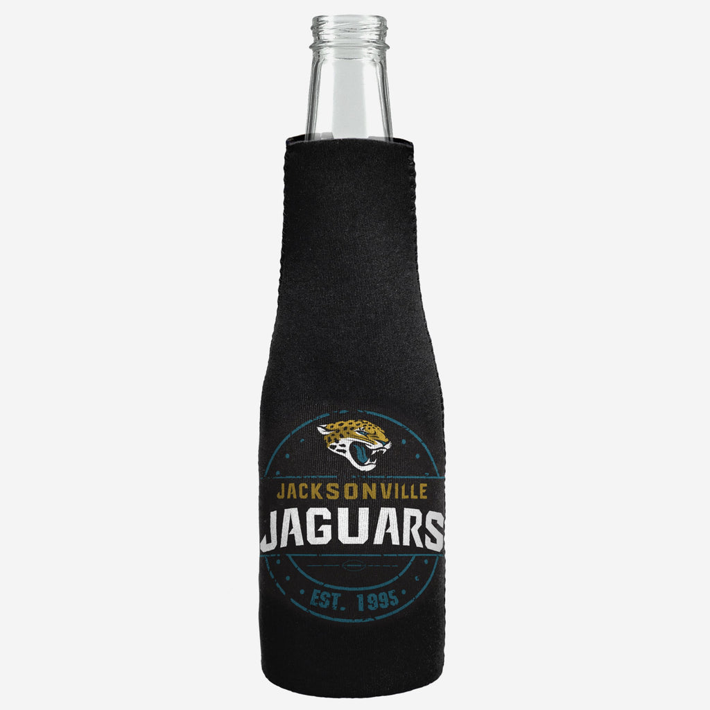 Jacksonville Jaguars Insulated Zippered Bottle Holder FOCO - FOCO.com