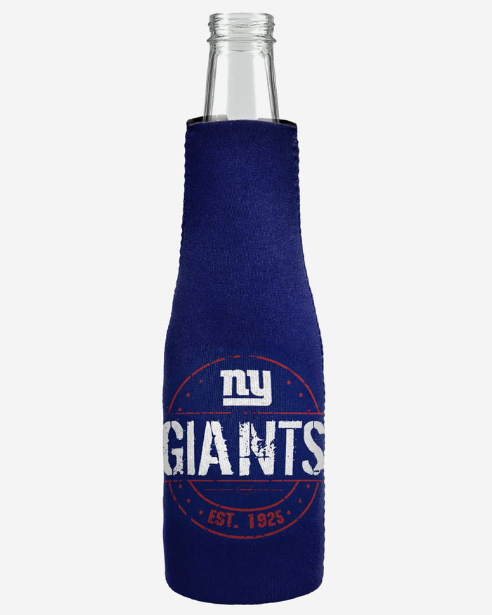 New York Giants Insulated Zippered Bottle Holder FOCO - FOCO.com