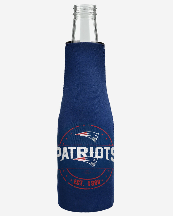 New England Patriots Insulated Zippered Bottle Holder FOCO - FOCO.com