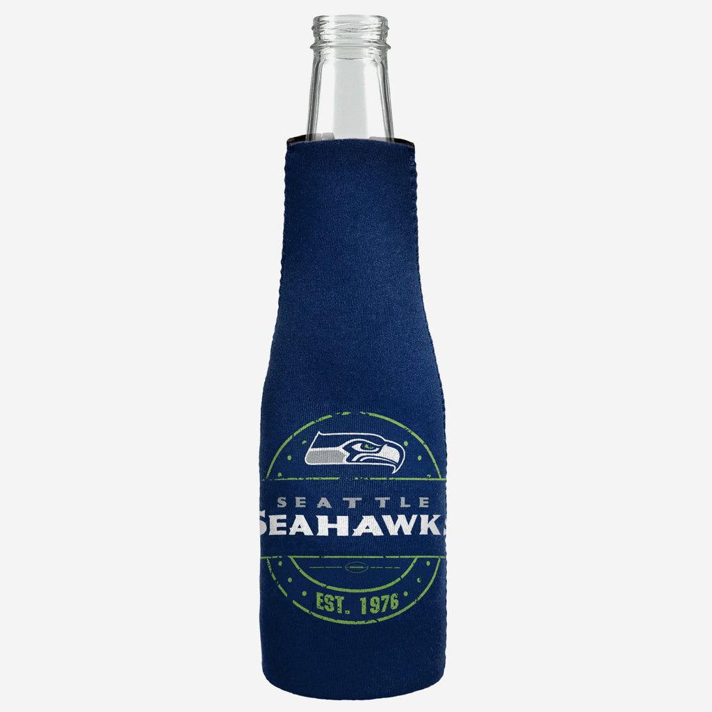 Seattle Seahawks Insulated Zippered Bottle Holder FOCO - FOCO.com