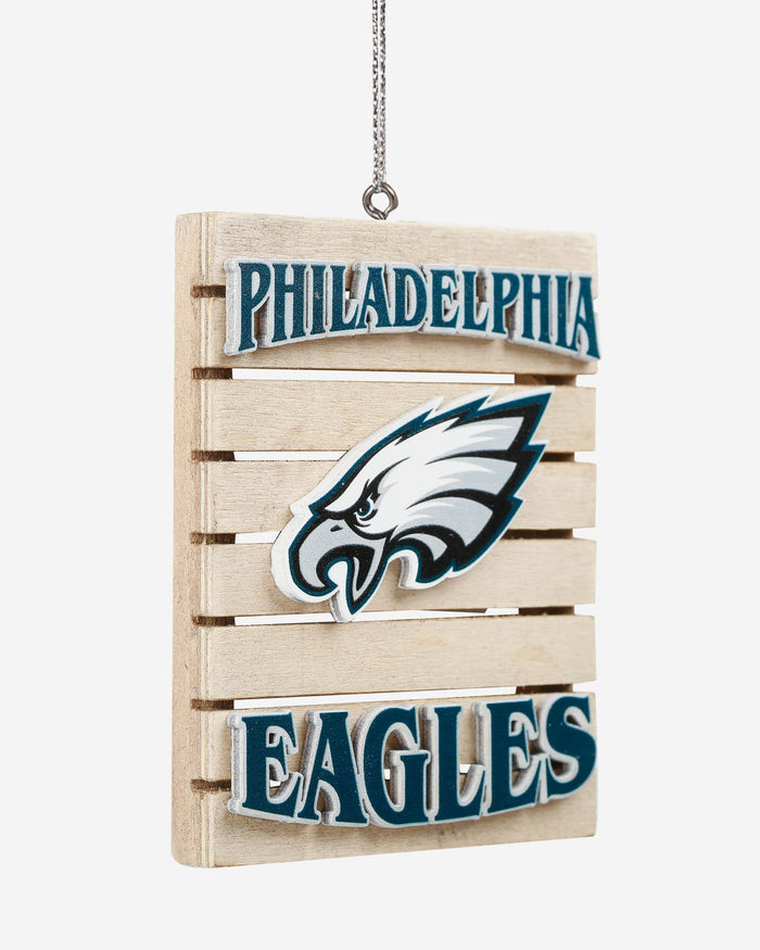 Philadelphia Eagles Wood Pallet Sign Ornament FOCO - FOCO.com