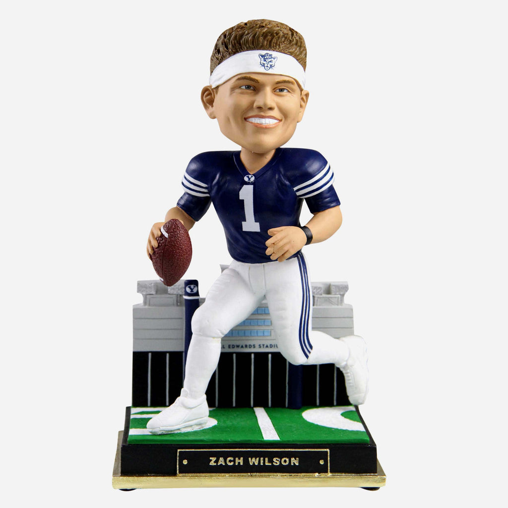 Zach Wilson BYU Cougars Gates Series Bobblehead FOCO - FOCO.com