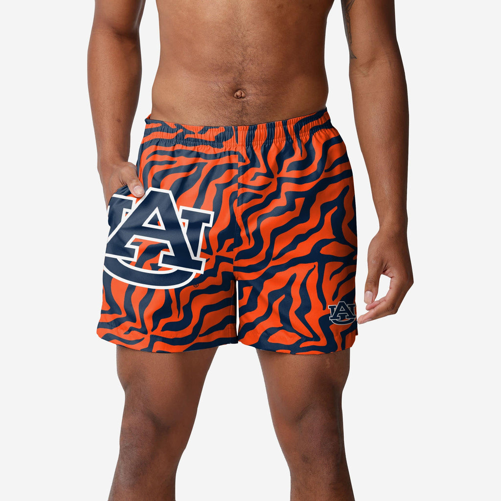 Auburn Tigers Thematic Woven Shorts FOCO S - FOCO.com